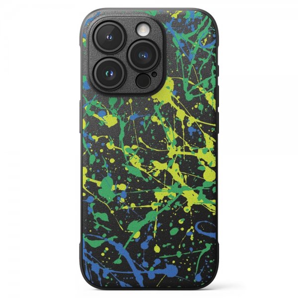 Ringke iPhone 15 Pro Max Skal Onyx Design Action Painting
