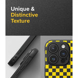 Ringke iPhone 15 Pro Max Skal Onyx Design Checkerboard Yellow