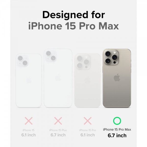 Ringke iPhone 15 Pro Max Skal Onyx Magnetic Dark Green