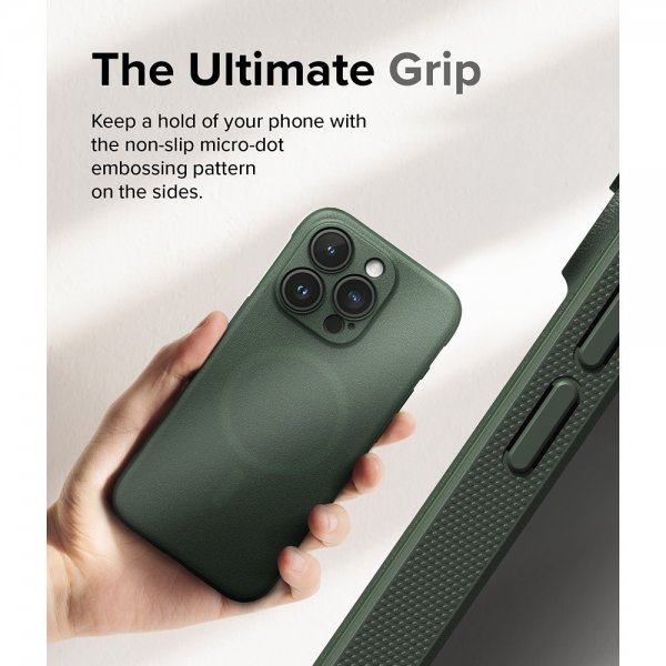 Ringke iPhone 15 Pro Max Skal Onyx Magnetic Dark Green
