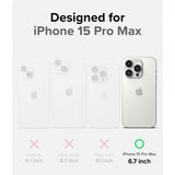 Ringke iPhone 15 Pro Max Skal Onyx Svart