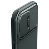 Spigen iPhone 15 Pro Max Skal Optik Armor MagFit Abyss Green