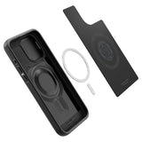 Spigen iPhone 15 Pro Max Skal Optik Armor MagFit Svart
