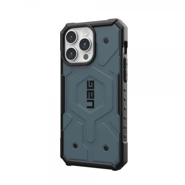 Urban Armor Gear (UAG) iPhone 15 Pro Max Skal Pathfinder MagSafe Cloud Blue