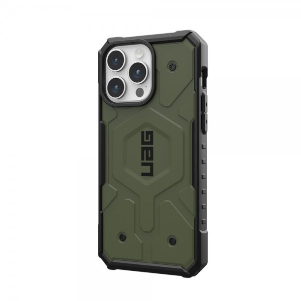 Urban Armor Gear (UAG) iPhone 15 Pro Max Skal Pathfinder MagSafe Olive Drab