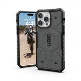 Urban Armor Gear (UAG) iPhone 15 Pro Max Skal Pathfinder MagSafe Silver