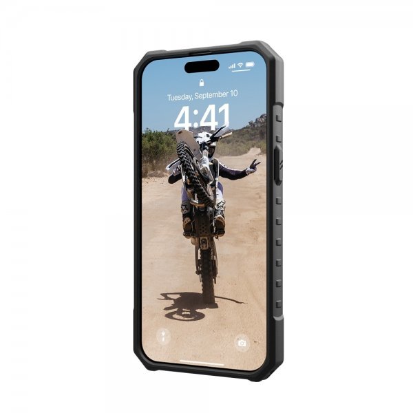 Urban Armor Gear (UAG) iPhone 15 Pro Max Skal Pathfinder MagSafe Silver