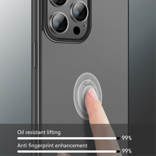X-Level iPhone 15 Pro Max Skal Pläterad Kant Guld