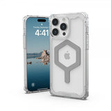 Urban Armor Gear (UAG) iPhone 15 Pro Max Skal Plyo MagSafe Ice Silver