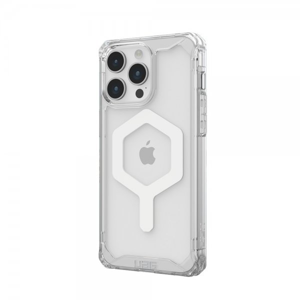 Urban Armor Gear (UAG) iPhone 15 Pro Max Skal Plyo MagSafe Ice Vit