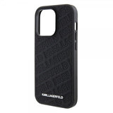 Karl Lagerfeld iPhone 15 Pro Max Skal Quilted K Pattern Svart