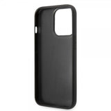 Karl Lagerfeld iPhone 15 Pro Max Skal Quilted Nylon Puffy Case Logo Plate Svart