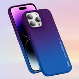 X-Level iPhone 15 Pro Max Skal Rainbow Series Grön