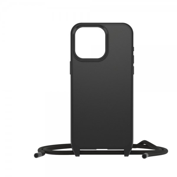 Otterbox iPhone 15 Pro Max Skal React Necklace MagSafe Svart