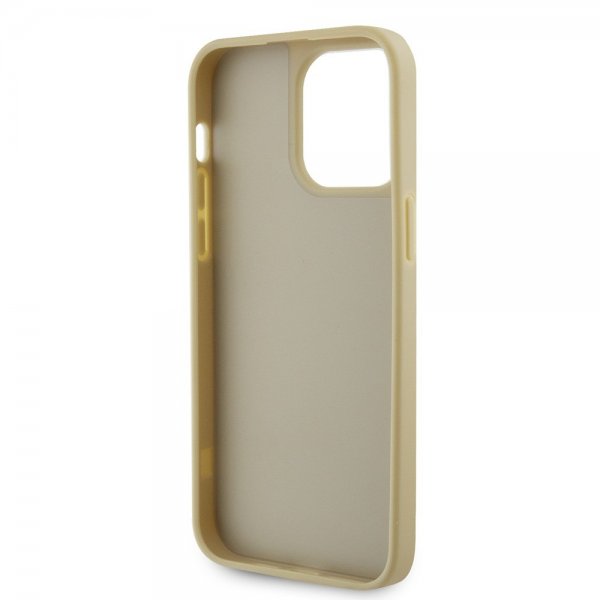 Guess iPhone 15 Pro Max Skal Rhinestone Guld