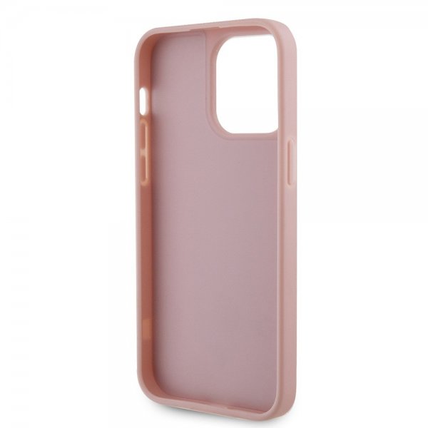 Guess iPhone 15 Pro Max Skal Rhinestone Rosa