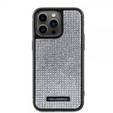 Karl Lagerfeld iPhone 15 Pro Max Skal Rhinestone Silver