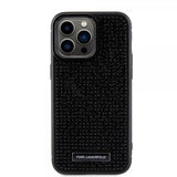 Karl Lagerfeld iPhone 15 Pro Max Skal Rhinestone Svart