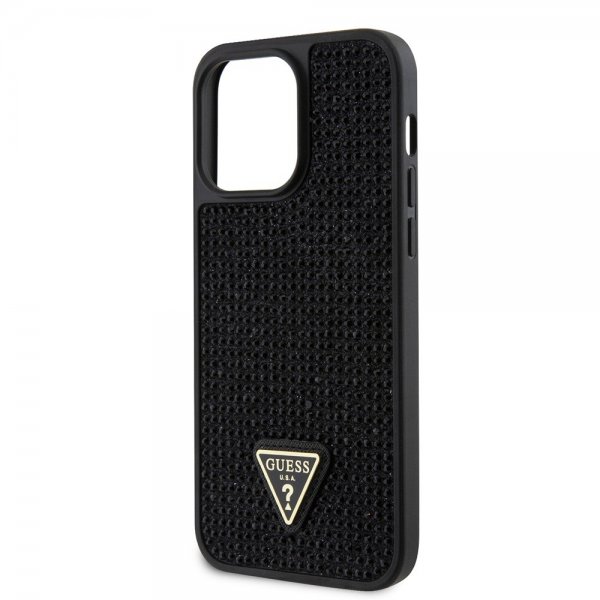 Guess iPhone 15 Pro Max Skal Rhinestone Svart