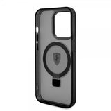 Ferrari iPhone 15 Pro Max Skal Ring Stand MagSafe Svart