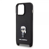 Karl Lagerfeld iPhone 15 Pro Max Skal Saffiano Crossbody Svart