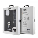 Karl Lagerfeld iPhone 15 Pro Max Skal Saffiano Crossbody Svart