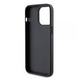 Karl Lagerfeld iPhone 15 Pro Max Skal Saffiano Double Cardslot Svart