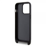 Karl Lagerfeld iPhone 15 Pro Max Skal Saffiano Karl & Choupette Crossbody Svart