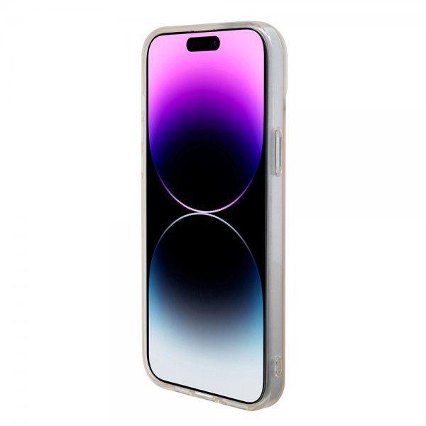 Guess iPhone 15 Pro Max Skal Script MagSafe Rosa