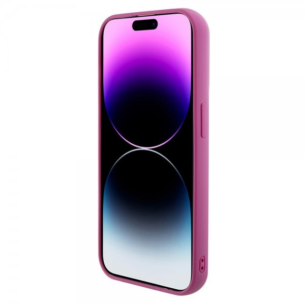 Guess iPhone 15 Pro Max Skal Sequin Fuschia