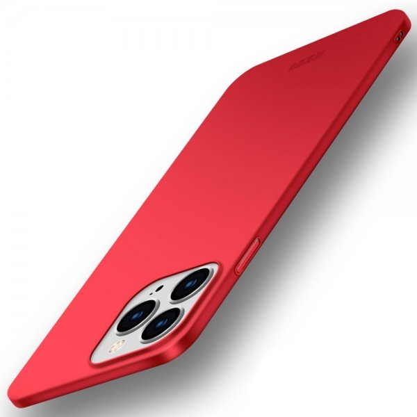 Mofi iPhone 15 Pro Max Skal Shield Slim Röd
