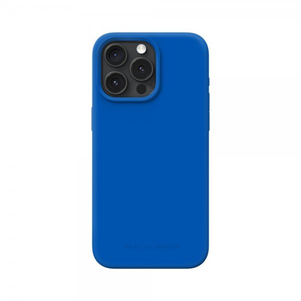 Ideal of Sweden iPhone 15 Pro Max Skal Silicone Case MagSafe Cobalt Blue