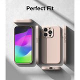 Ringke iPhone 15 Pro Max Skal Silicone Magnetic Pink Sand