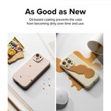 Ringke iPhone 15 Pro Max Skal Silicone Magnetic Pink Sand