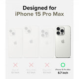 Ringke iPhone 15 Pro Max Skal Silicone Magnetic Stone