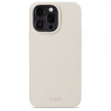 holdit iPhone 15 Pro Max Skal Silikon Light Beige