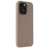holdit iPhone 15 Pro Max Skal Silikon Mocha Brown