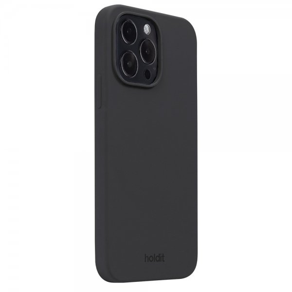 holdit iPhone 15 Pro Max Skal Silikon Svart