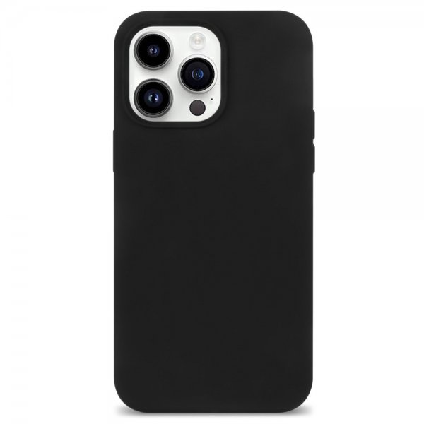 iPhone 15 Pro Max Skal Silikon Svart