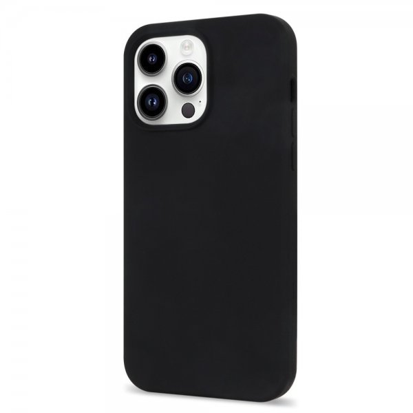iPhone 15 Pro Max Skal Silikon Svart