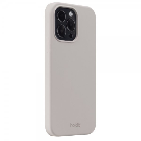 Holdit iPhone 15 Pro Max Skal Silikon Taupe