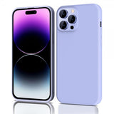 X-Level iPhone 15 Pro Max Skal Silikontextur Blå