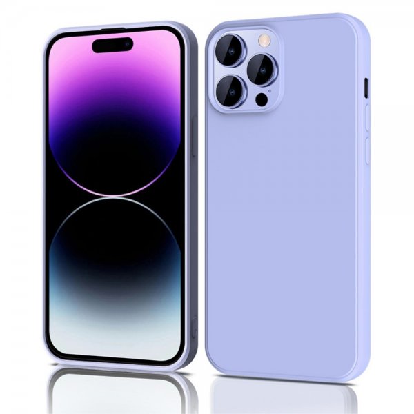 X-Level iPhone 15 Pro Max Skal Silikontextur Röd