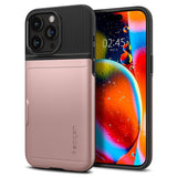 Spigen iPhone 15 Pro Max Skal Slim Armor CS Rose Gold
