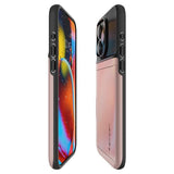 Spigen iPhone 15 Pro Max Skal Slim Armor CS Rose Gold