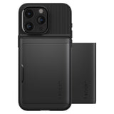 Spigen iPhone 15 Pro Max Skal Slim Armor CS Svart