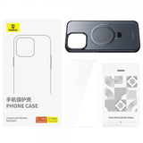 Baseus iPhone 15 Pro Max Skal Smart Ring Series MagSafe Svart