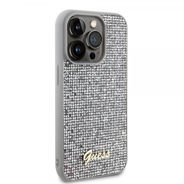 Guess iPhone 15 Pro Max Skal Square Mirror Silver
