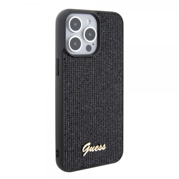 Guess iPhone 15 Pro Max Skal Square Mirror Svart