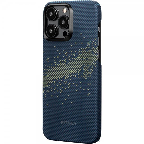 Pitaka iPhone 15 Pro Max Skal StarPeak MagEZ Case 4 Milky Way Galaxy